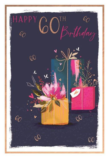 Picture of HAPPY 60TH BIRTHDAY CARD